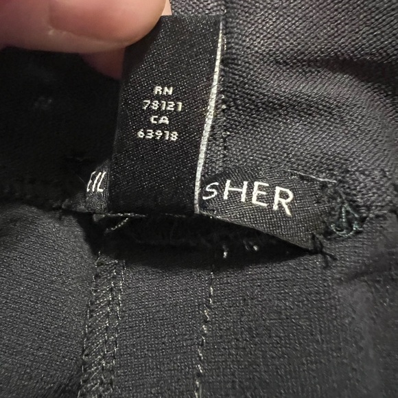 Eileen Fisher gray pull on ankle length pants Made in the USA - Picture 10 of 10